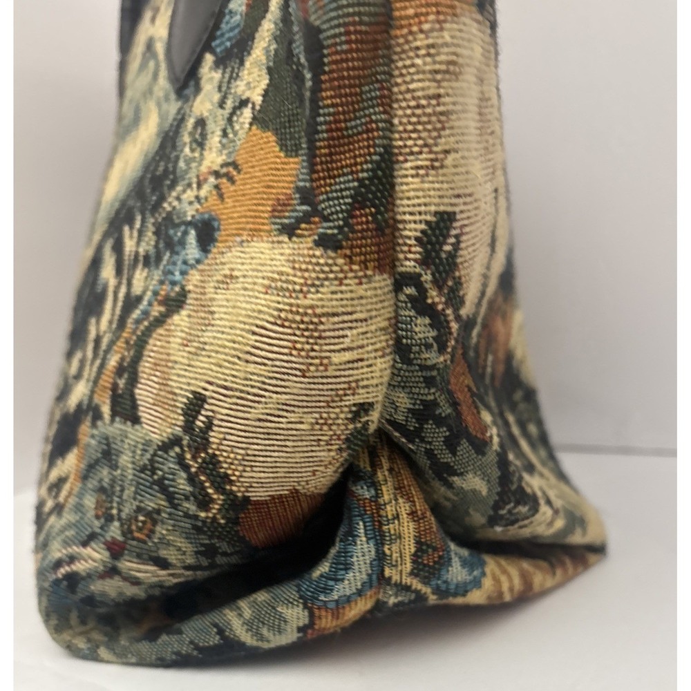 H. Ravi dallas Original Cat Shoulder bag Tapestry Vintage Excellent Condition - Picture 6 of 12